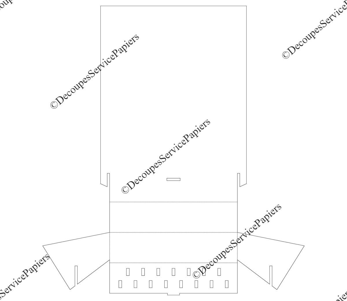 PLV porte lunettes L240 X H321 Prof50 - O 475 X 430